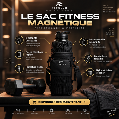 Sac Magnétique fitness FITCLUB™
